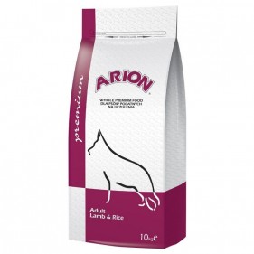 Sucha Karma Arion Premium Adult Lamb & Rice dla psów 10kg.