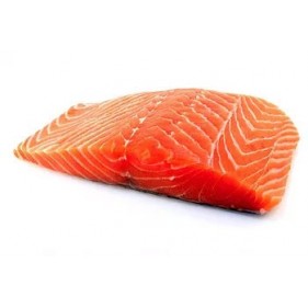 Najświeższe mięso z łososia w zawartości 65%.