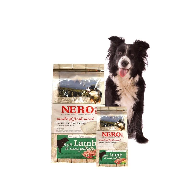 Karma Sucha dla psa: Nero Pure ► Świeża Jagnięcina