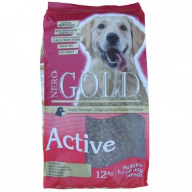 Sucha Karma Nero Gold Active dla psów dorosłych aktywnych i pracujących.