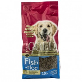 Karma Sucha Nero Gold Fish & Rice | Opakowanie 2.5kg
