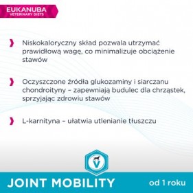 Najważniejsze korzyści jakie lekkostrawna dostarcza karma Eukanuba Joint Mobility