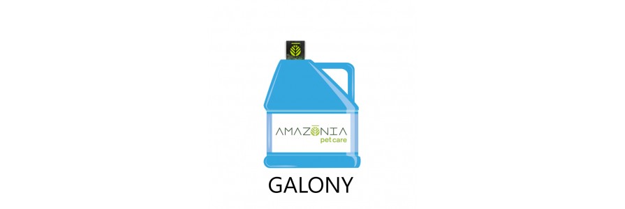 Duże opakowania, galony Amazonia Pet Care - sklep SmacznaChwila.pl