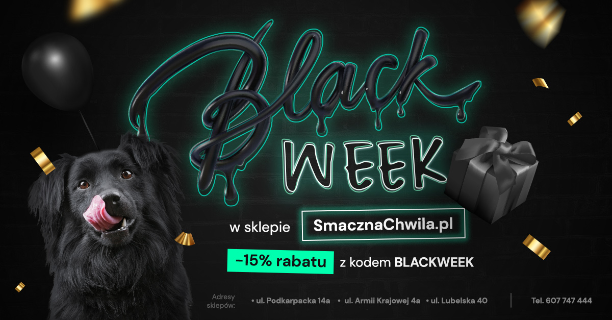 Black Week - Smaczna Chwila | Internetowy Sklep Zoologiczny